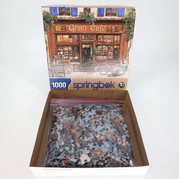 Springbok 1000 Piece "Local Treasure" Guido Borelli Art Jigsaw Puzzle - GUC - Picture 11 of 14